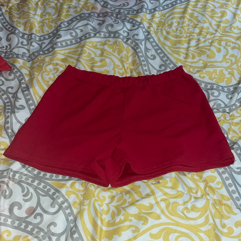 Adara M red shorts
